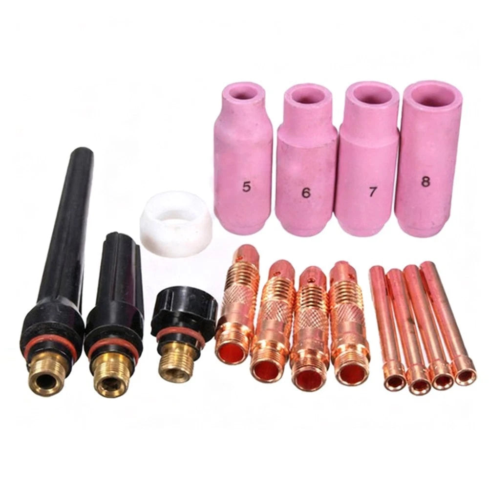 16 PCS TIG Welding Torch Accessory Set for WP17 WP18 WP26