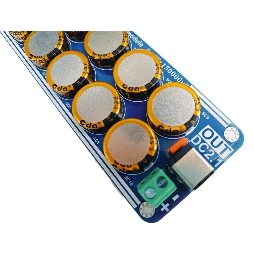 5V 48V Super Capacitor Filter Module 150000uF with Surge Protection