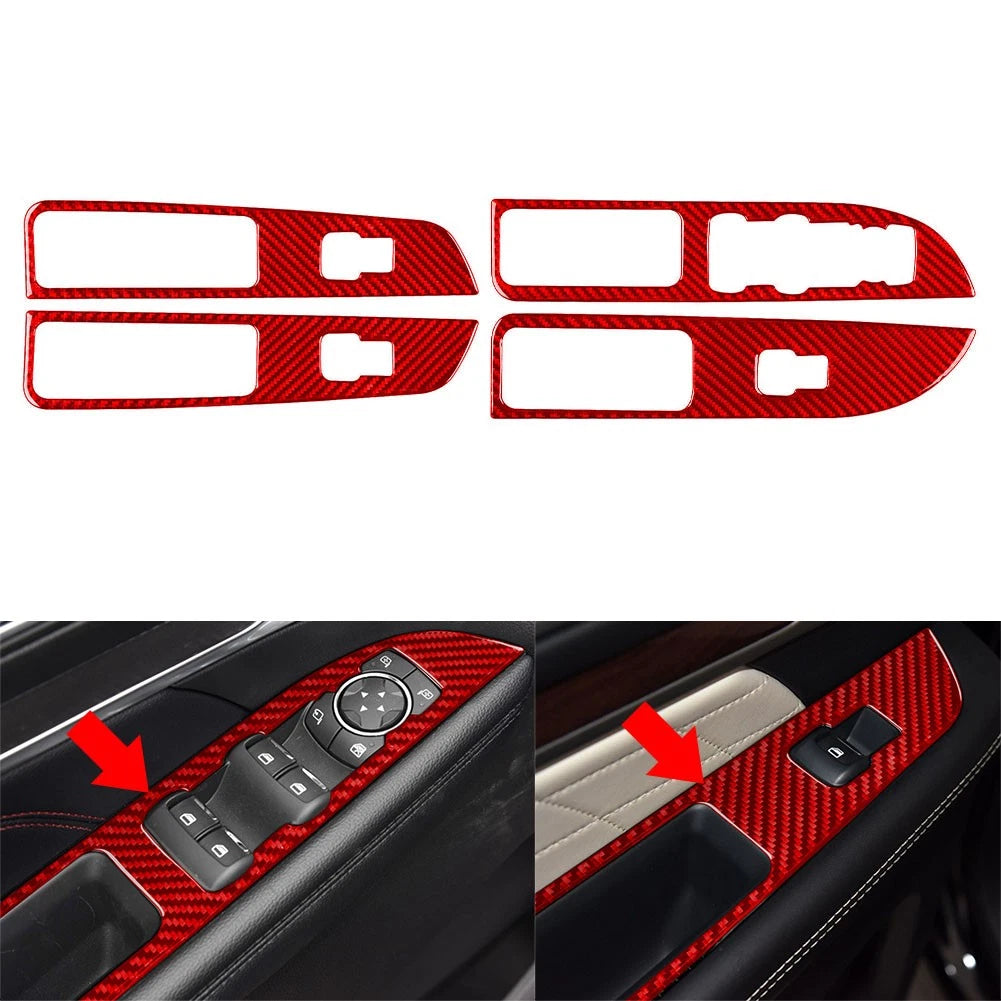 Power Window Switch Button Panel Cover Trim for Ford Explorer (2013–2019)