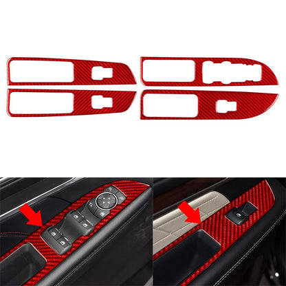 Power Window Switch Button Panel Cover Trim for Ford Explorer (2013–2019)