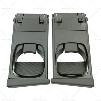 Pair Dash Cup Holders for Toyota Hilux Vigo MK6 MK7 (2005–2015) Grey