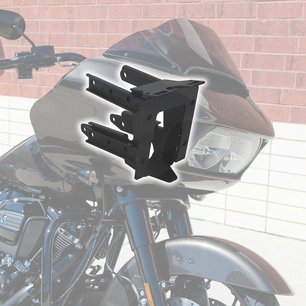 Front Inner Fairing & Radio Caddy Mount Bracket Kit for Harley Road Glide (2015–2023)