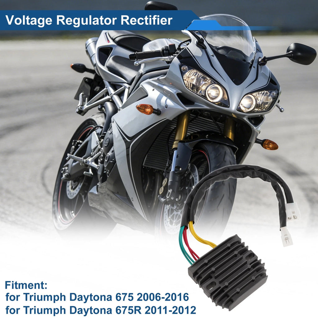 Voltage Regulator Rectifier for Triumph Daytona 675 (2006–2016) T1300823