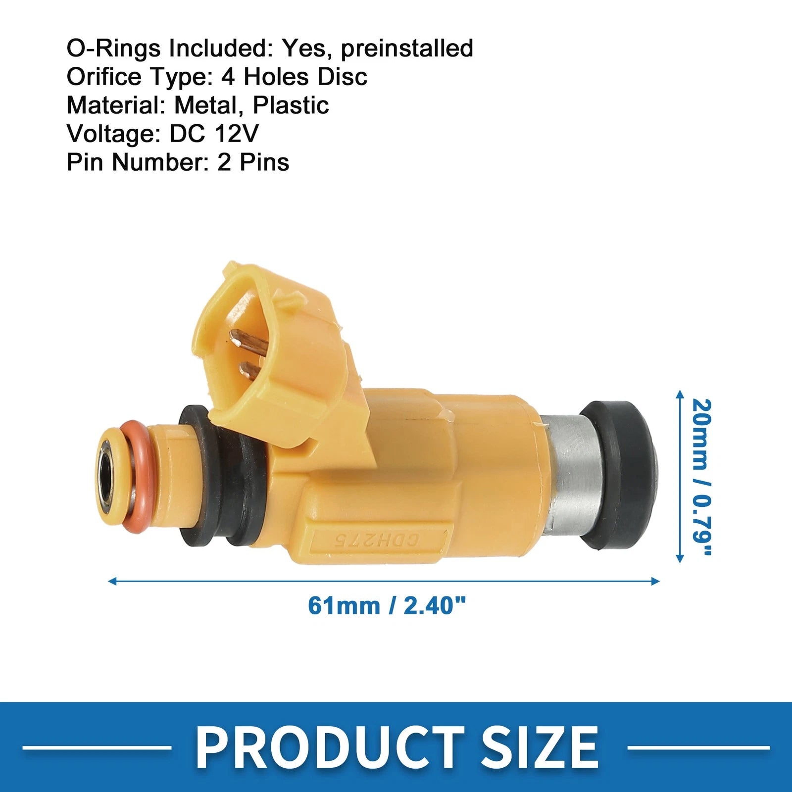 Fuel Injector Replacement for Mitsubishi Diamante 3.5L (1997–2004) 1 Pcs