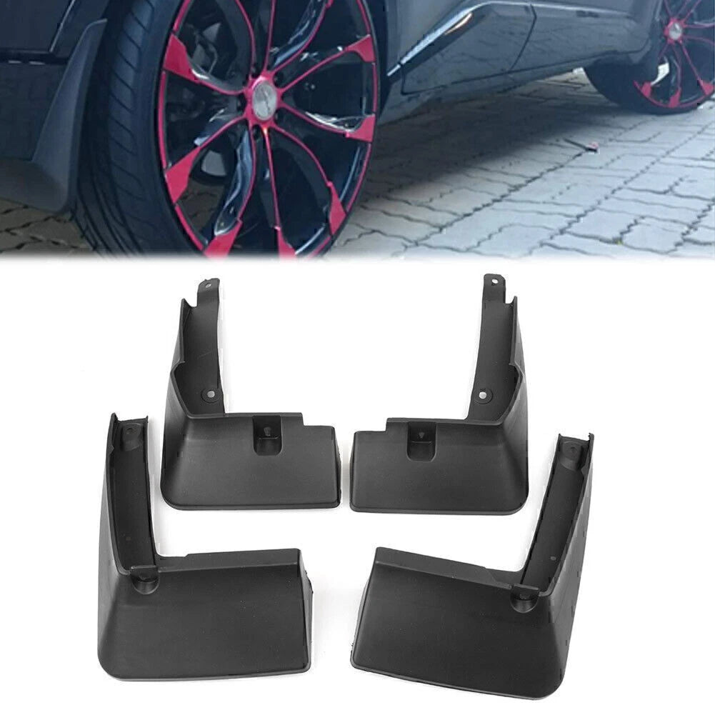 Set of 4 ABS Mud Flaps Splash Guards for Toyota CHR (2016–2018)
