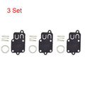 Set of 3 Carburetor Diaphragm Kit for Briggs (270026, 272538, 272538S, 272637, 4168, 5021)