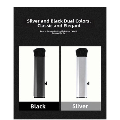 Retractable Dust Brush for Car Vent and Dashboard