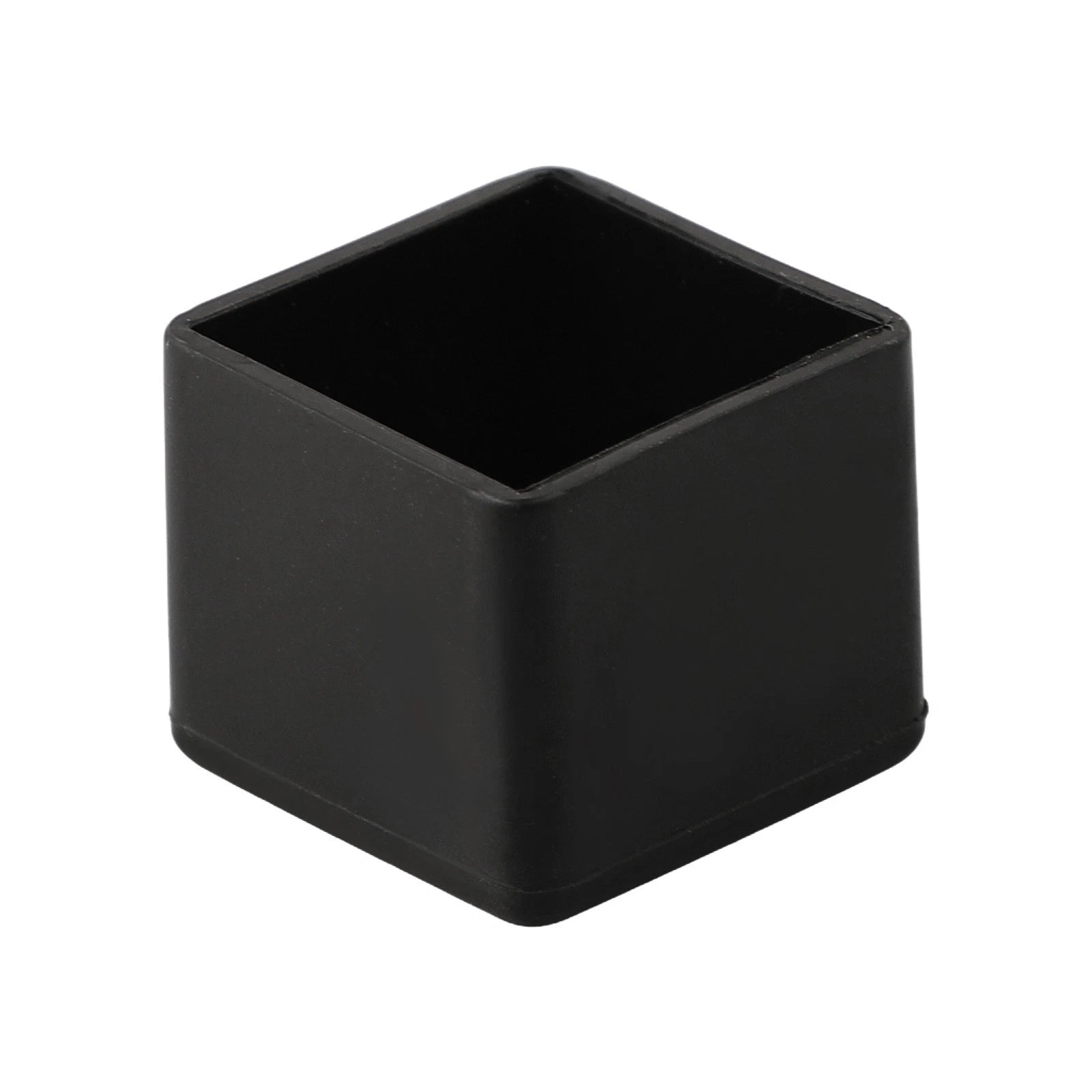 Chair Leg Cap Protector for Table (PVC, Non-slip, Black)