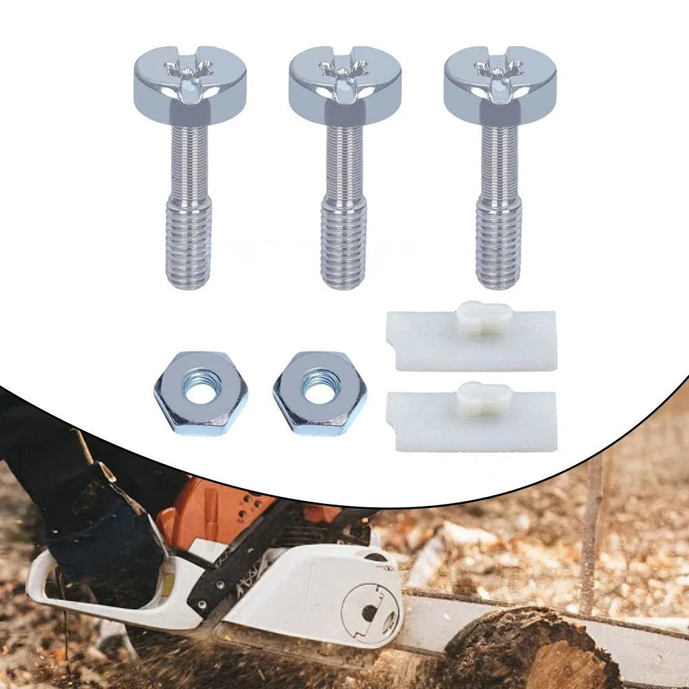 Chainsaw Screw Set for Chainsaw Repair (Tool-free Installation)