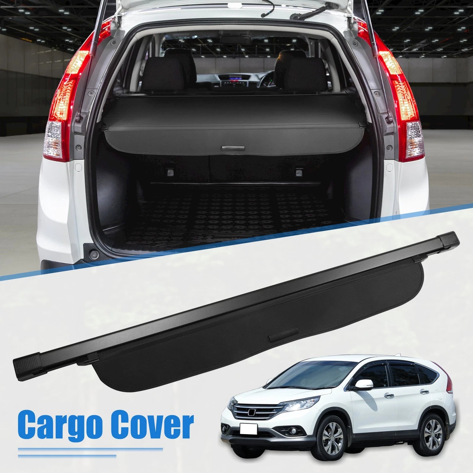 Retractable Cargo Cover for Honda CR-V (2012–2016) Trunk Shielding Shade