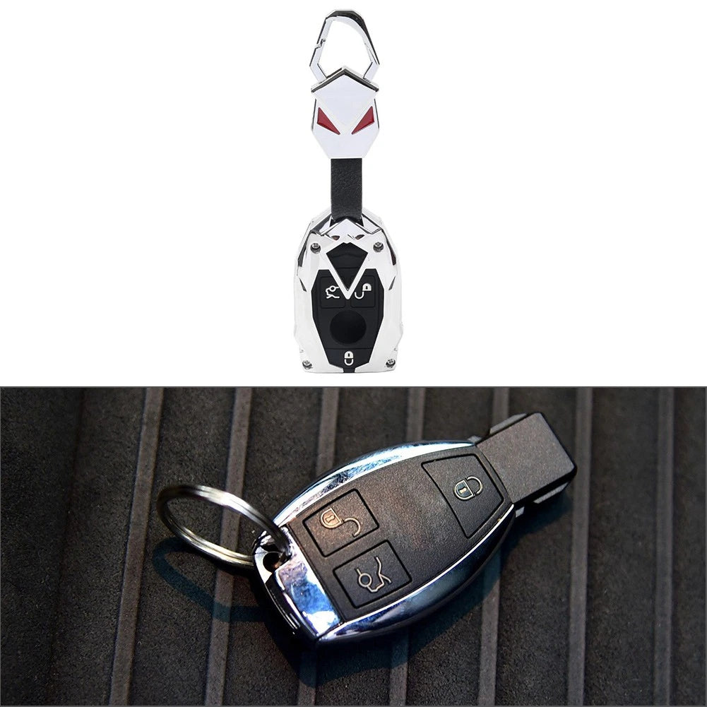 3 Button Remote Key Fob Cover Case for Benz A B C E S G Class CLA (All Years)
