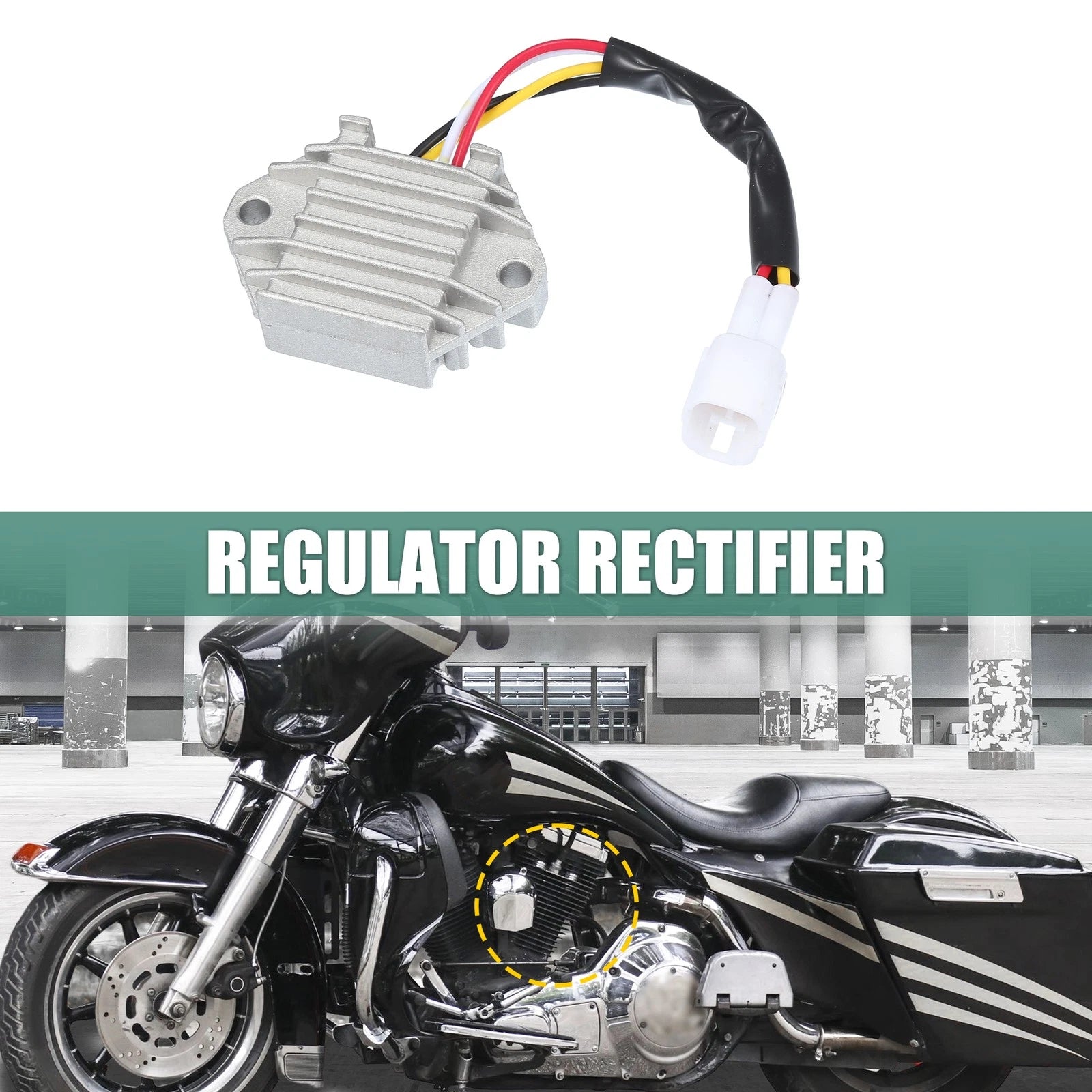 Motorcycle Regulator Rectifier for Yamaha YFZ 450 (2004–2007)