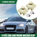2pcs Sun Visor Holder Clips Replacement for Audi A6 Quattro (1998–2005)