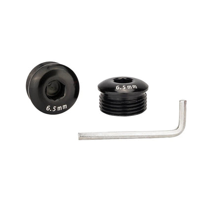 Lightweight Aluminum Pedal Dust Cover for Road Mountain Bikes (14mm Thread)