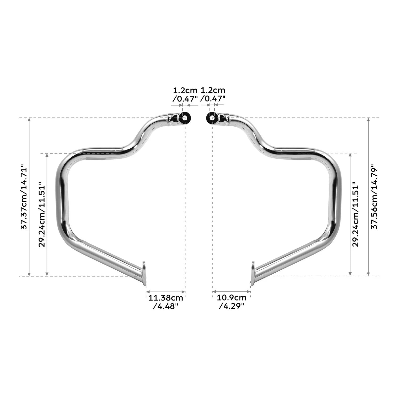 Engine Guard Crash Bar for Indian Scout Classic Sixty Bobber (2025)