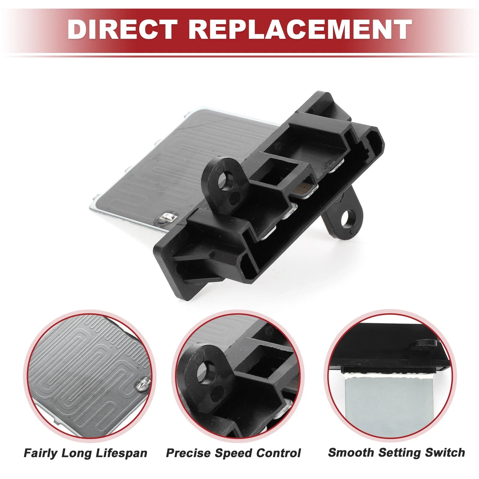 HVAC Blower Motor Resistor Replacement for Chevrolet Spark 2016–2022