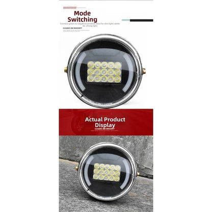 LED Round Headlight for Motorcycle and Tricycle (12V 80V)