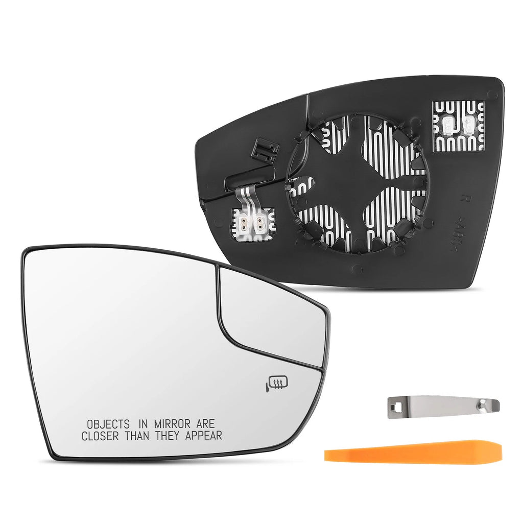 Heated Mirror Glass Right Side for Ford Escape (2013–2016), C-Max (2013–2018)
