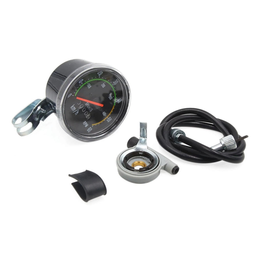 Mechanical Resettable Odometer Speedometer for Bike Bicycle (Universal)