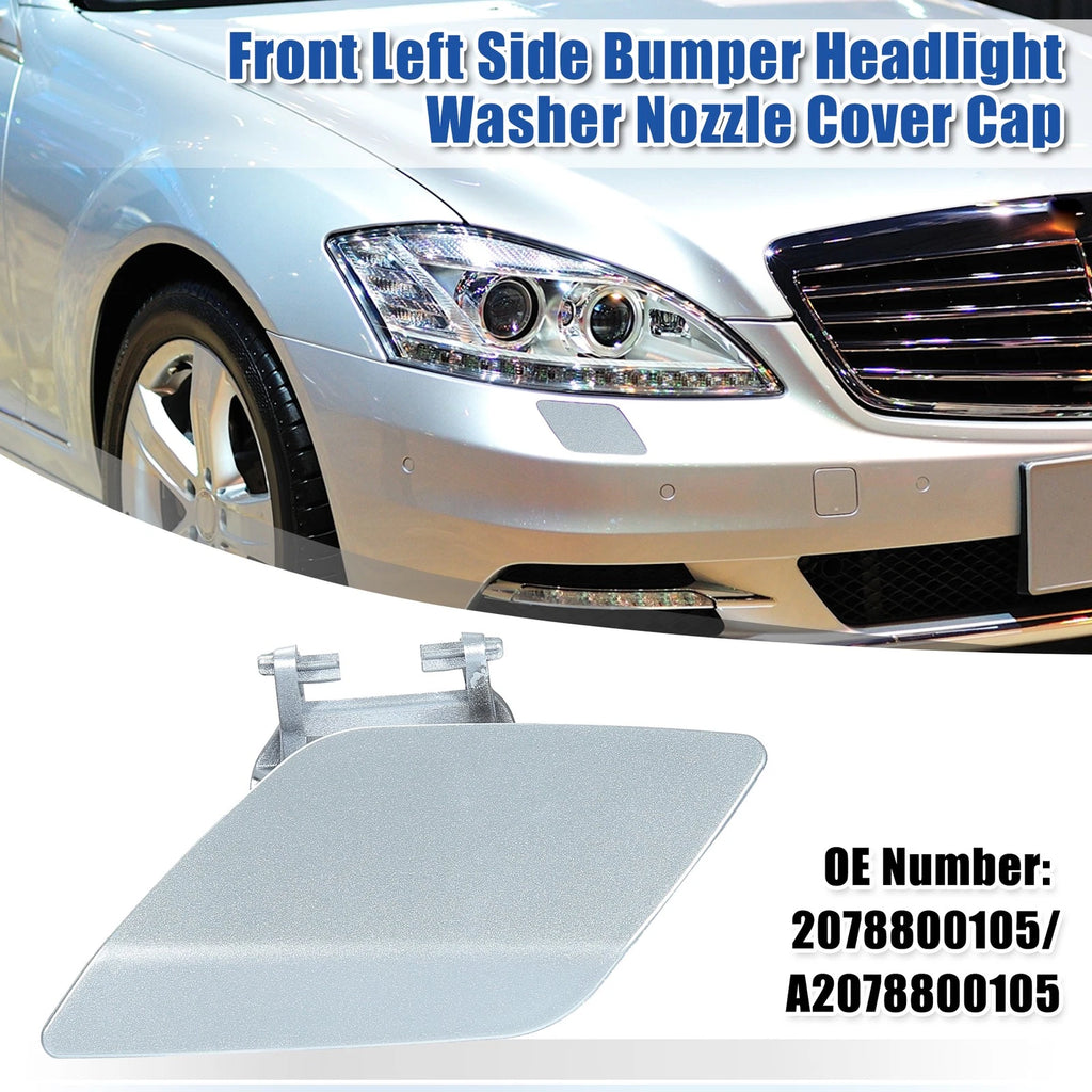 Front Left Side Bumper Washer Nozzle Cover for Mercedes-Benz E550 (2014–2015)