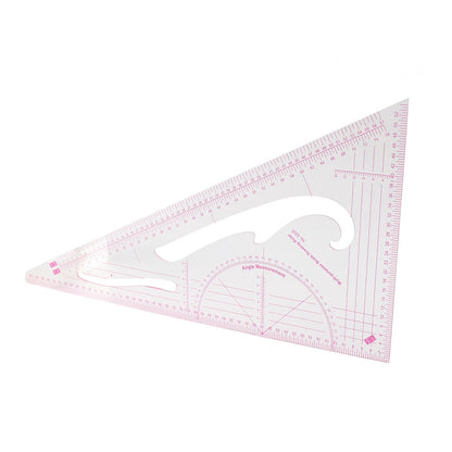 3220 Clothing Triangular Scale Drawing Plate Ruler Tailor Sewing Patchwork Tools