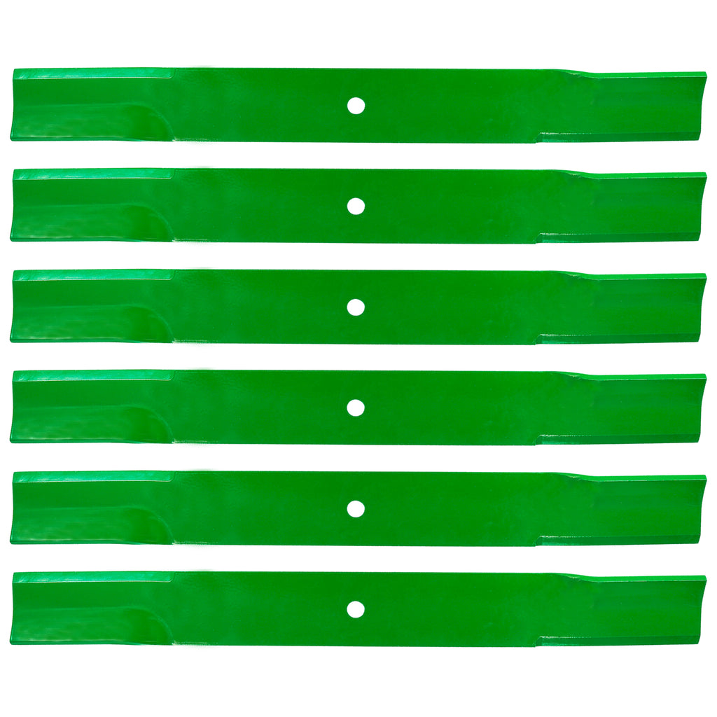 Deck Medium-Lift Blade for Snapper Bush Hog 21in x 1/2in Circle Hole (60in)