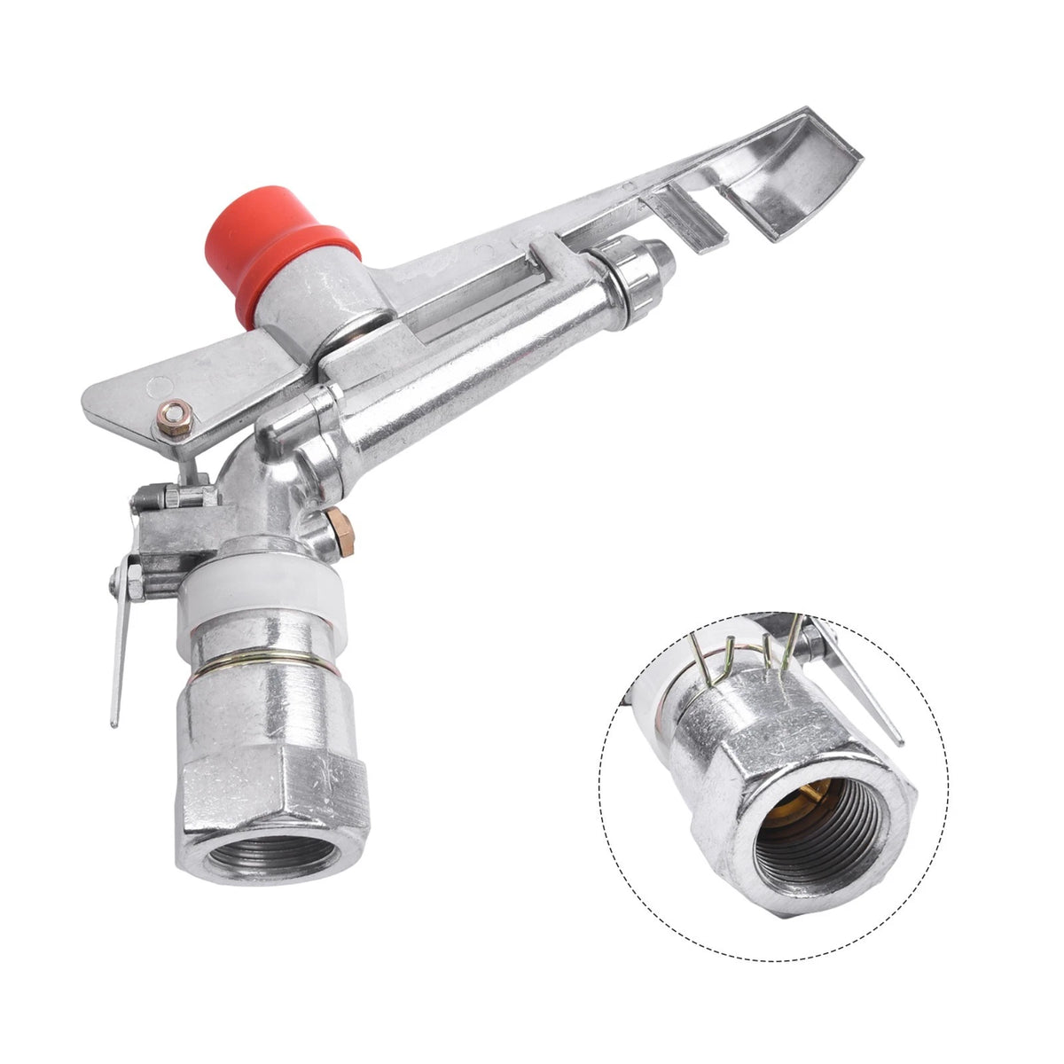 Adjustable Wide Spray Radius Sprinkler for Effective Garden Irrigation