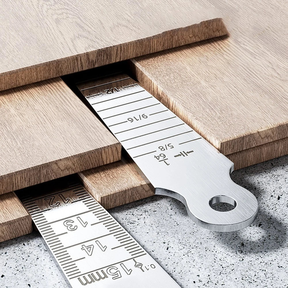 Stainless Steel Taper Gauge 1-15mm for Hole Depth Clearance Test
