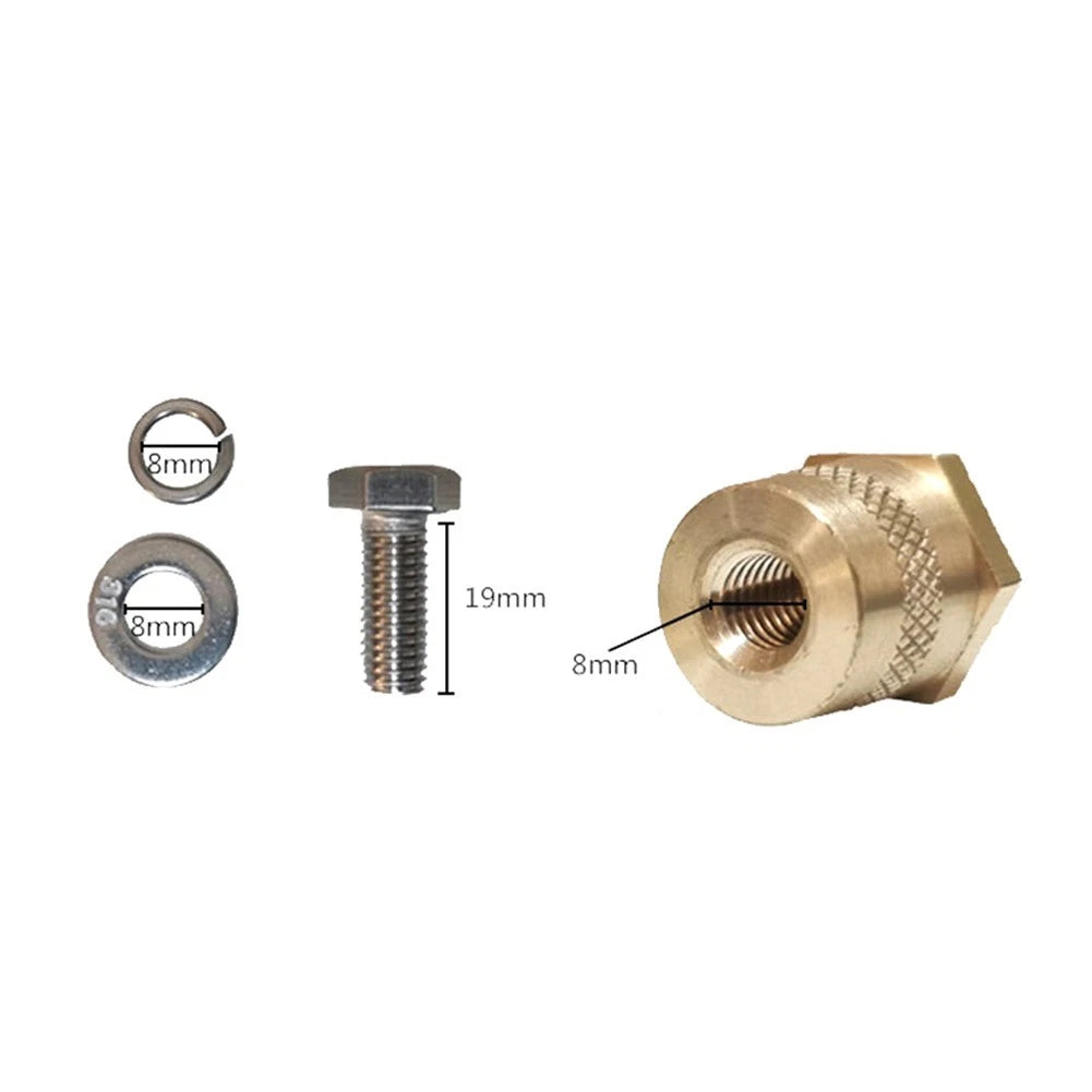 Battery Pole Adaptor Pair for Multiple Vehicles (M6/M8)