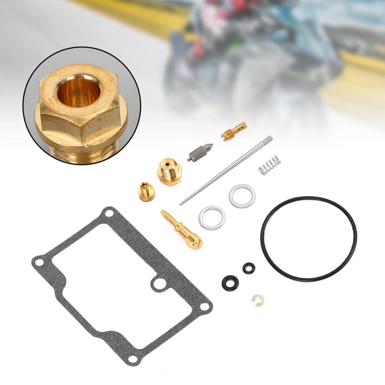 Carburetor Rebuild Kit for Suzuki GT 380 (1973–1977) T9