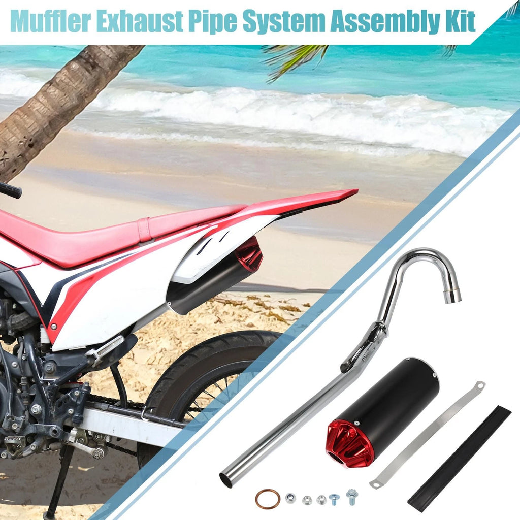 Muffler Exhaust Pipe System Kit for Honda CRF50 XR50 110cc 125cc