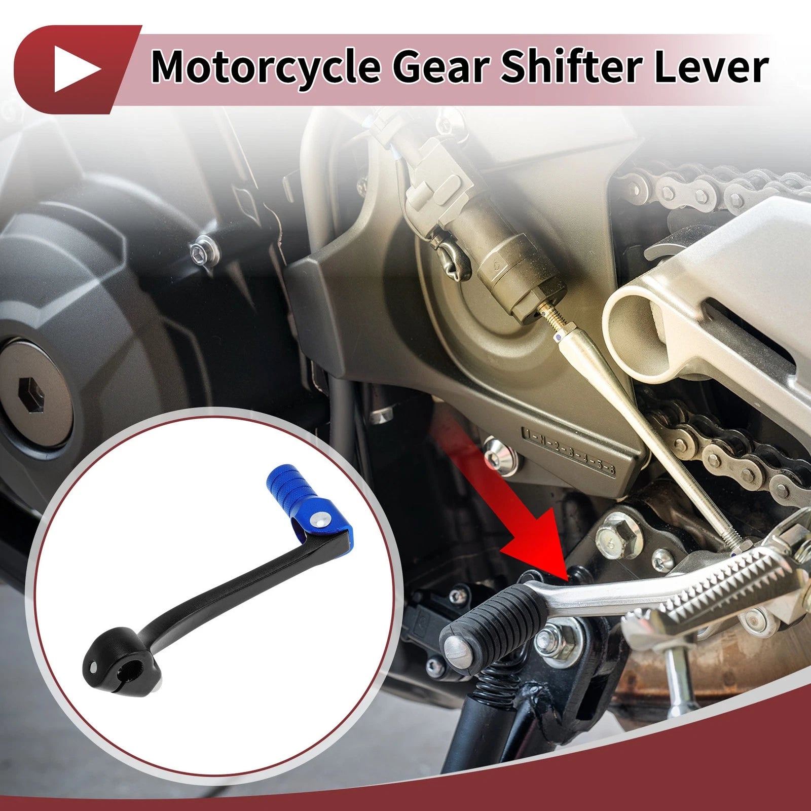 Folding Gear Shifter Lever Replacement for Honda CRF110F (2013–2018)