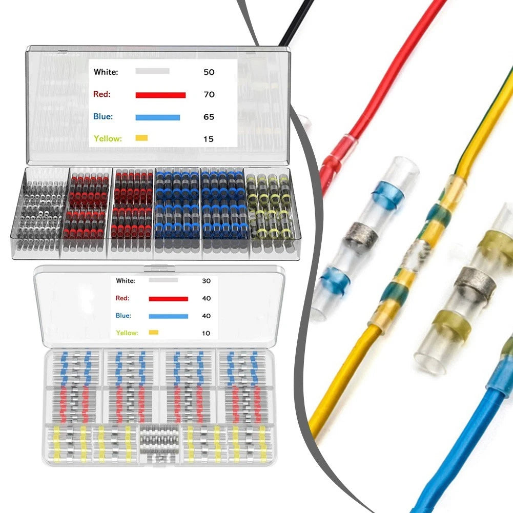Waterproof Electrical Terminal Kit 120PCS for Confined Spaces