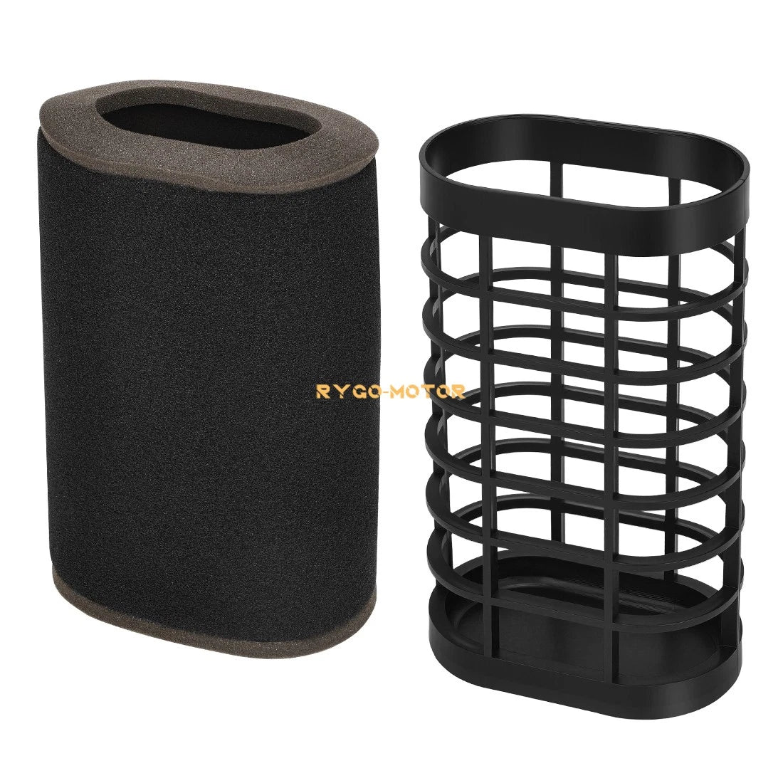 Air Filter Cleaner w/ Cage Guide Holder for Yamaha Rhino 700 (2008–2013)