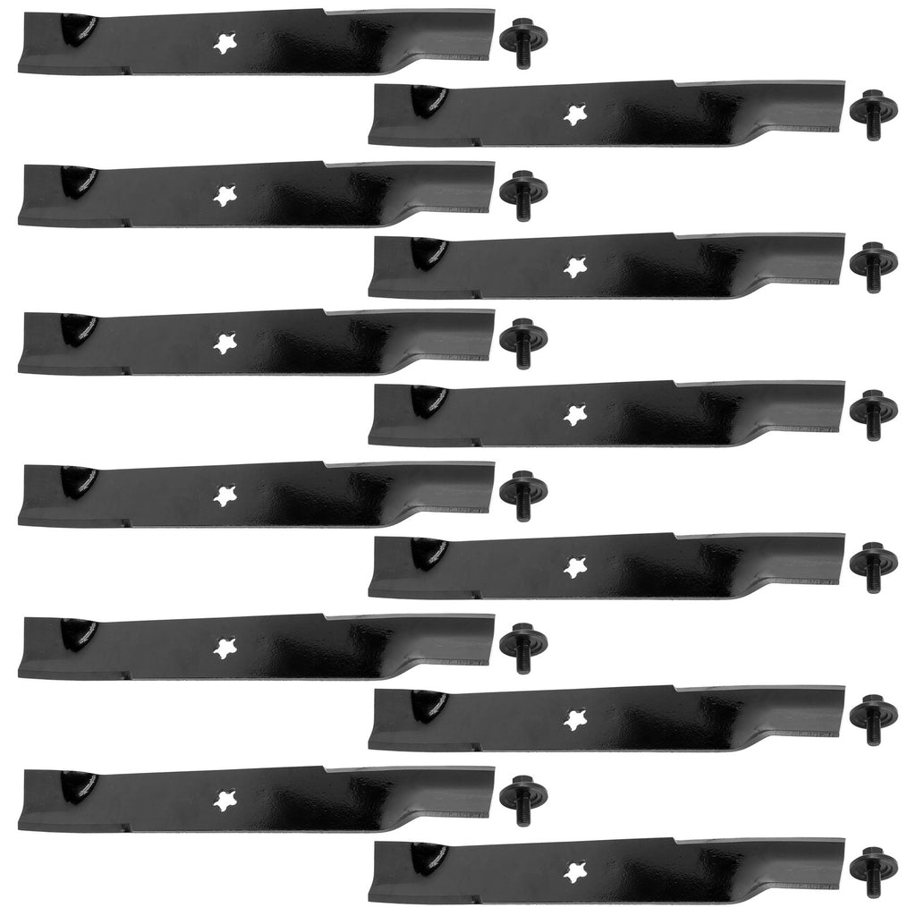 Deck Blade with Bolt Replacement for Husqvarna Jonsered (2005–2015)