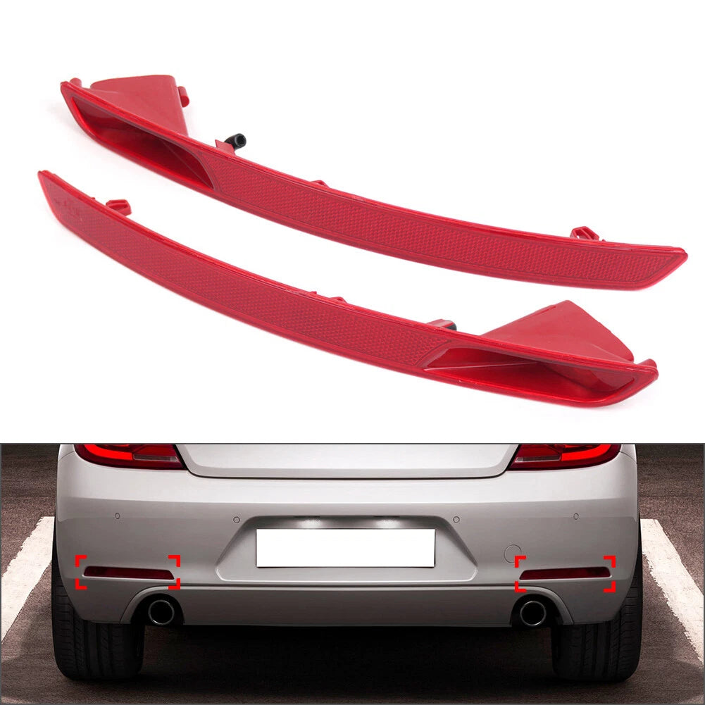 2X Rear Bumper Brake Lamp Reflector Light for VW Beetle (2012–2016)