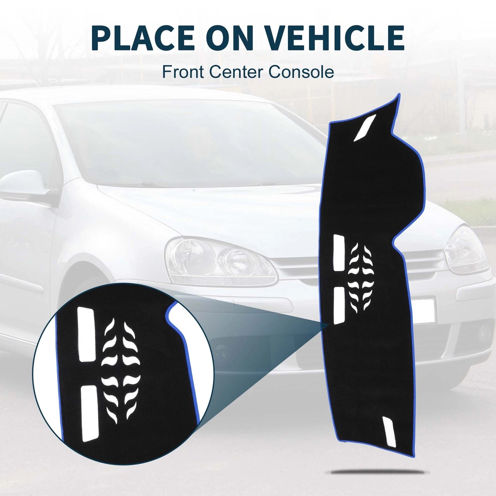 Dashboard Dash Cover Mat for Volkswagen Golf 8 (2021–2024) Sun Protector