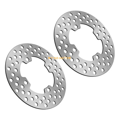 2X Front Brake Disc Rotors for Yamaha Grizzly 350/400/450 (2007–2014)