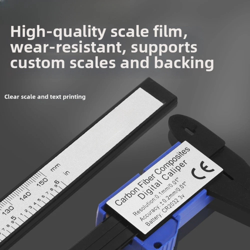 Solar Powered Vernier Caliper with Digital Display