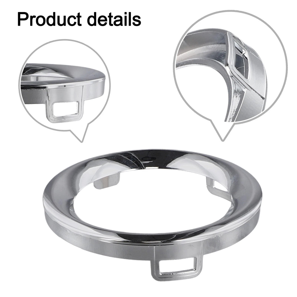 Chrome Fog Light Cover for Jeep Renegade (2015–2023)