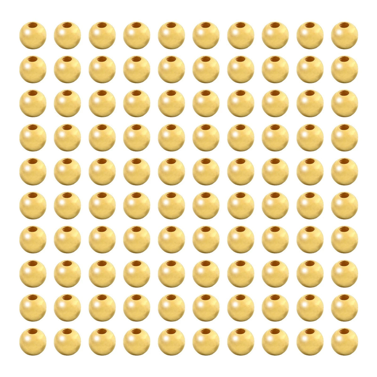 Heads Beads for Fly Tying - Gold & Silver