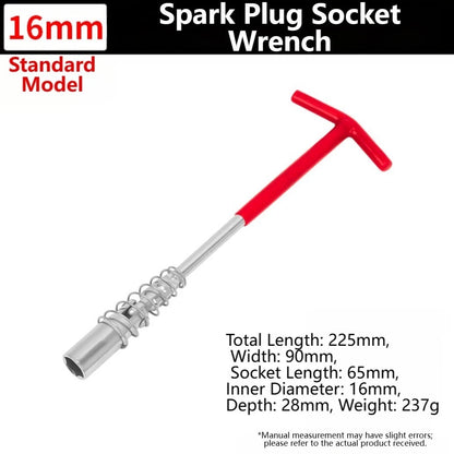 T Type Spark Component Socket Wrench Set with Extended Handle 14mm 16mm 21mm