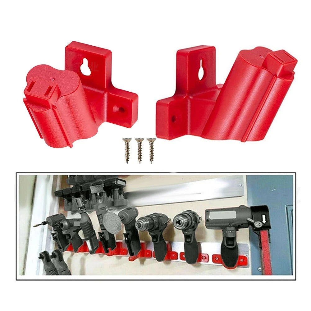 12V Drill Holder Mount for Wall or Workbench