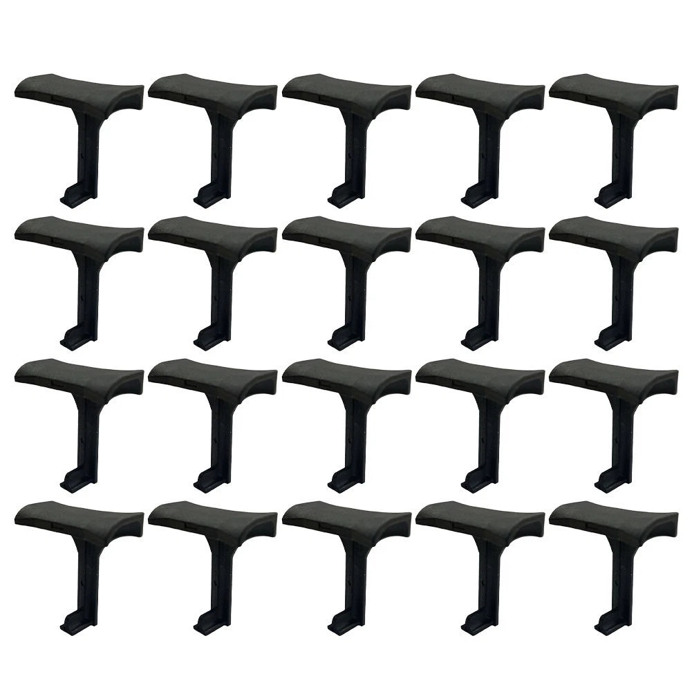 20 Pieces Solar Panel Water Drain Clips for PV Module Cleaning