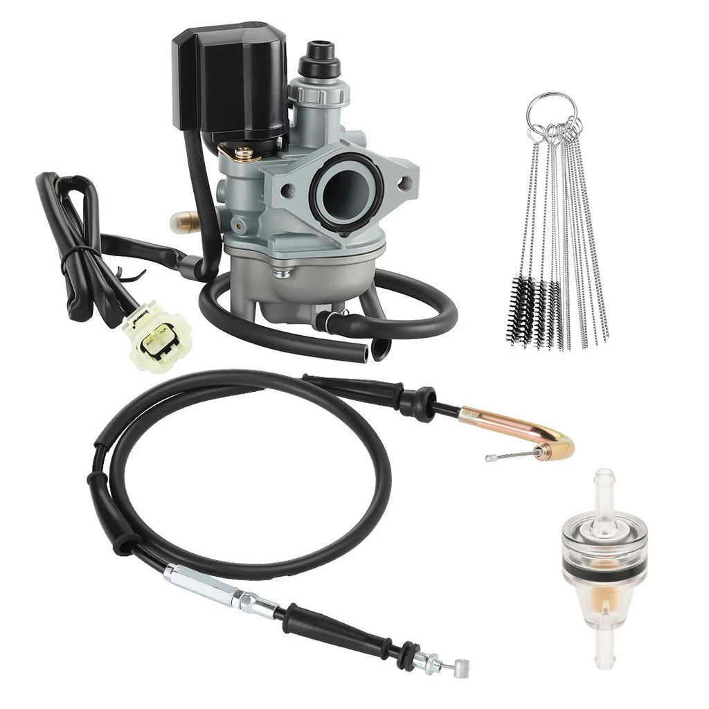Carburetor Assembly 15004-Y006 for Kawasaki KFX90 KFX50 (2007–2024) w/ Throttle Cable