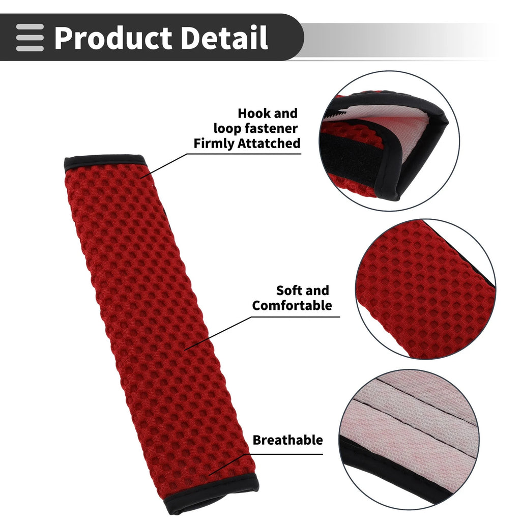 Seat Belt Cover Pad for Universal Fit (23cm)