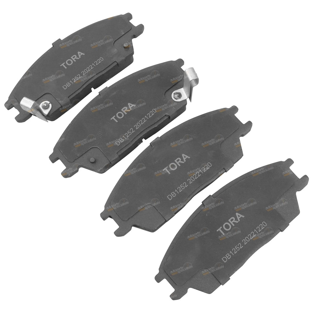 Front Disc Brake Pad Set for Hyundai Accent (2000–2009) G4EC G4ED
