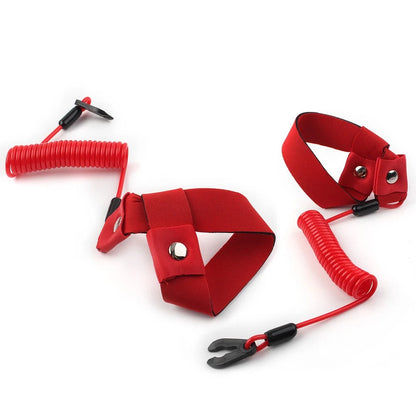 2PCS Stop Kill Key Floating Safety Wrist Lanyard For Yamaha Jet Ski Wave Runner
