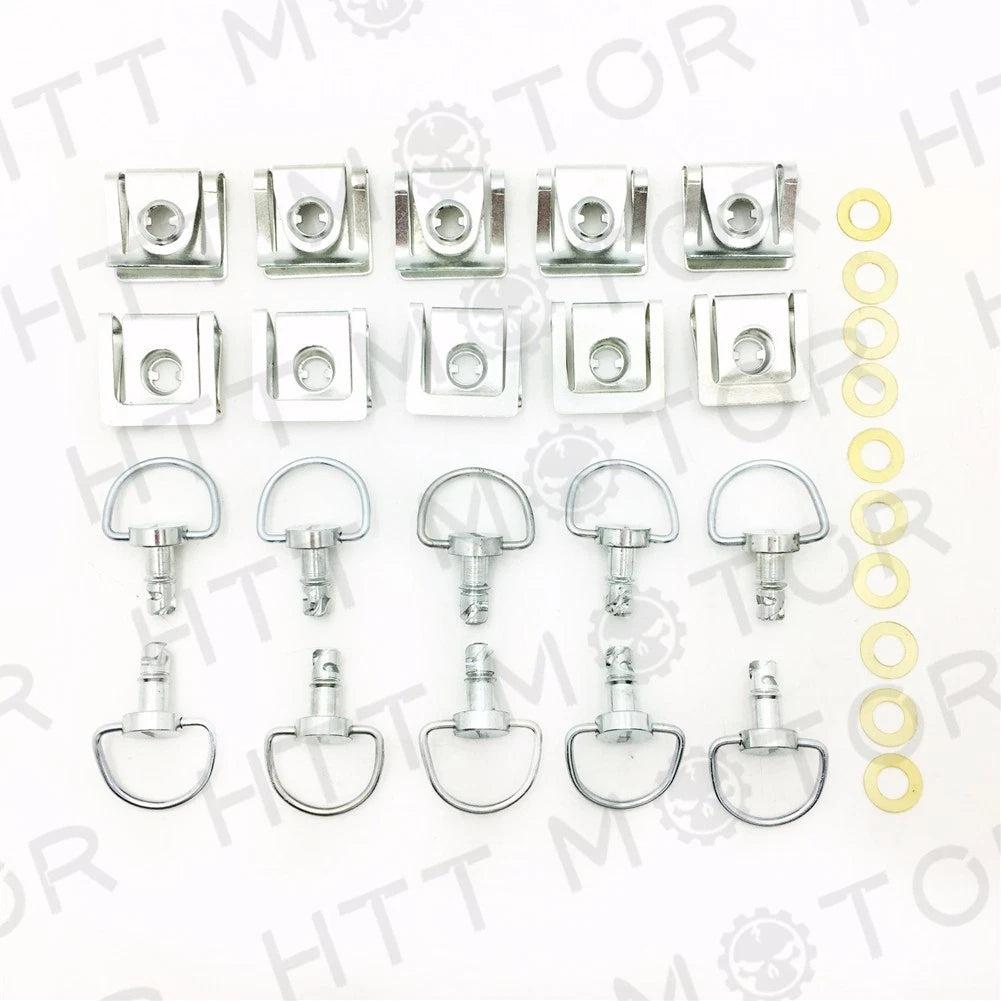 1/4 Turn Quick Release Fasteners for Race Fairing (15mm)