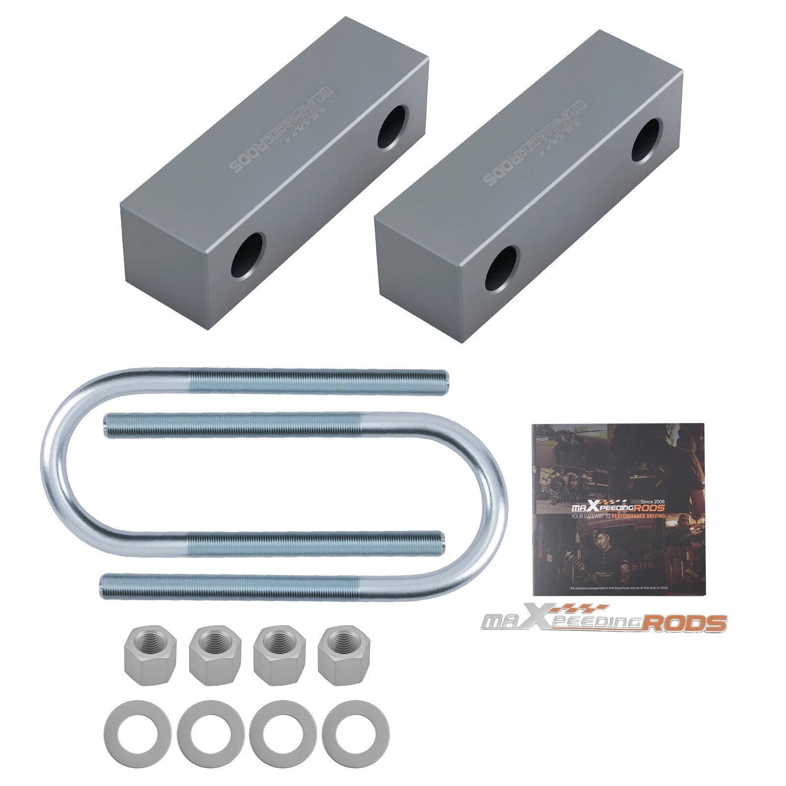 2" Rear Lowering Block Kit for Chevy C-1000/C-2000 (1960–1972)